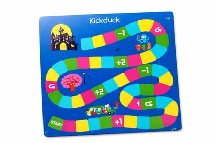 2-in-1 Magnetic Alphabet Maze & Counting Board Game for Kids